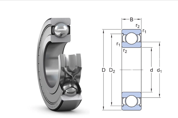 6314-2Z/C4 SKF